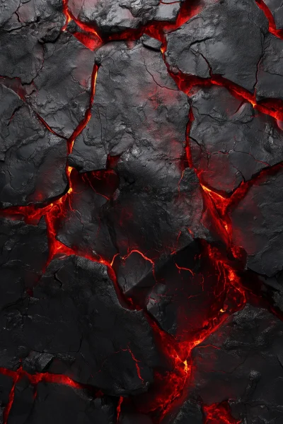 Fiery Lava Flow