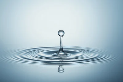 Water Droplet Interaction