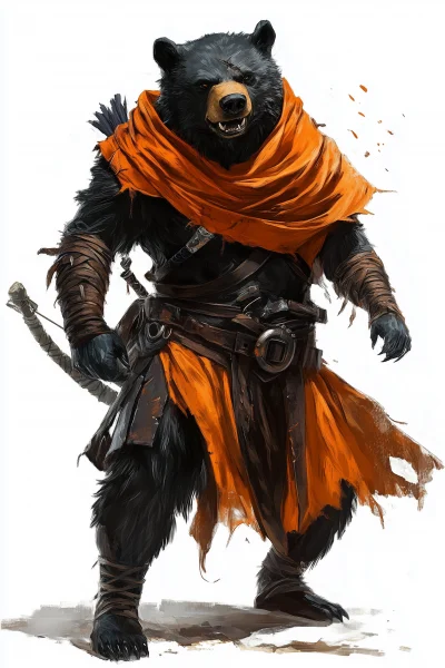 Angry Bear Warrior