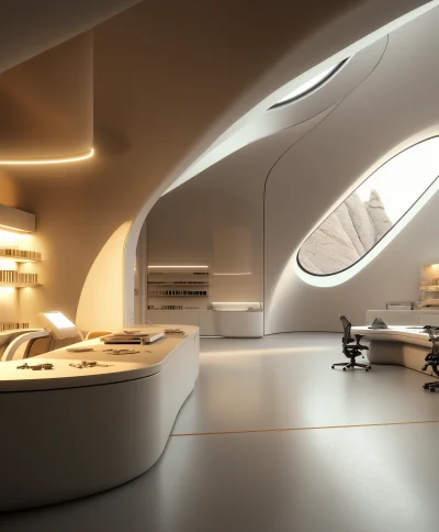 Futuristic Laboratory