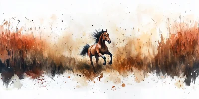 Galloping Mare