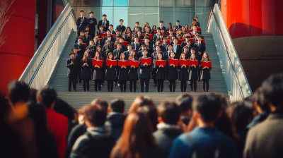 Vibrant Flash Mob in Shanghai