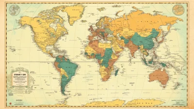 Hand-drawn World Map