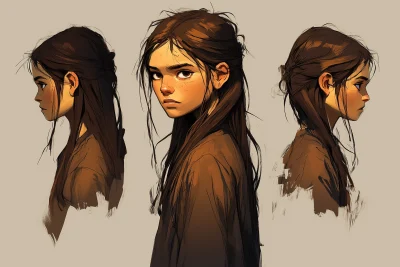 Character Sheet of a Poor Girl