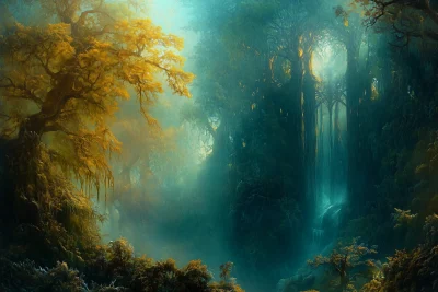 Primeval Forest in Lothlorien