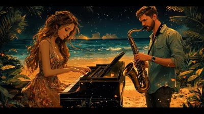 Musical Evening at the Beach