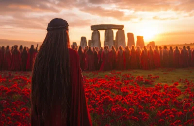 Goddess Brimli at Stonehenge