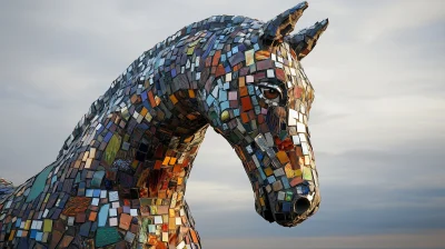 Mosaic Horse