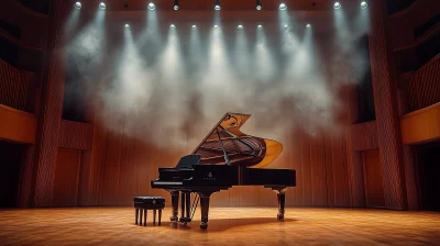 Piano Performance at Concert