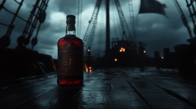 Pirate’s Rum Bottle