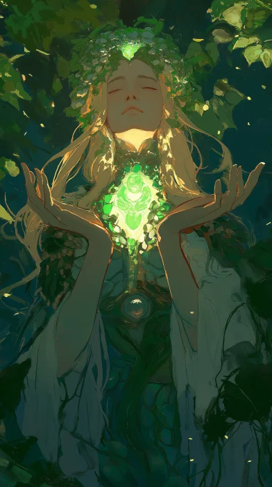 Ethereal Mother Earth Goddess