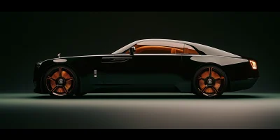 Futuristic Electric Car