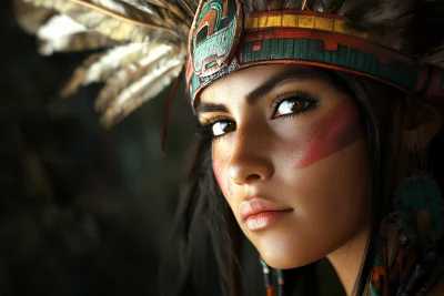 Realistic Mayan Woman