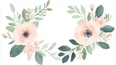 Pastel Floral Wreath