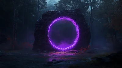 Mysterious Stone Portal