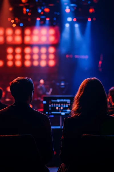 Judges at Talent Show