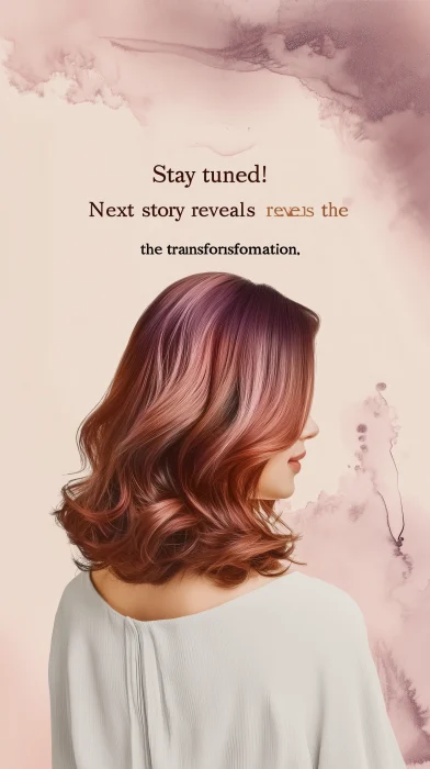 Hair Coloring Transformation Teaser