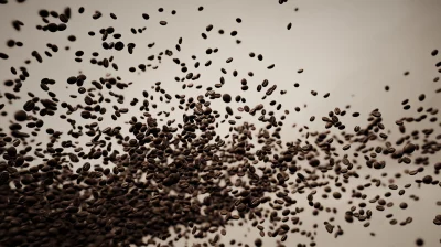 Falling Coffee Beans