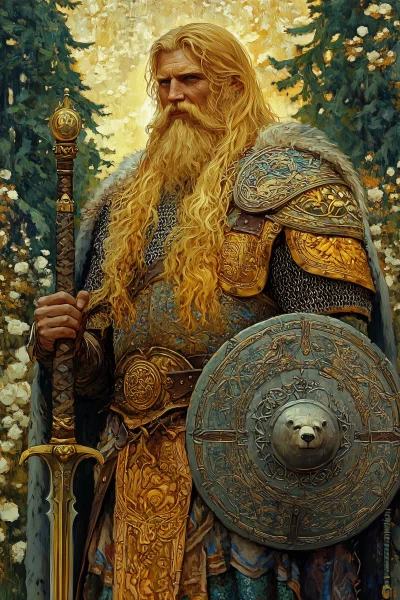 Viking God of the Grizzly Bear