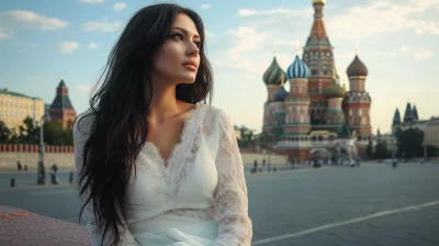 Girl in White Dress