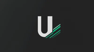 Modern Geometric U Logo