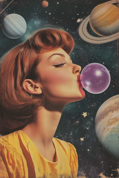 Surreal Vintage Bubble