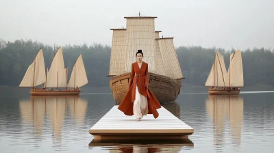 Minimalist Fashion Show at West Lake