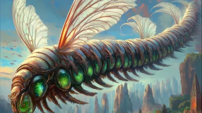 Flying Centipede in the Feywild