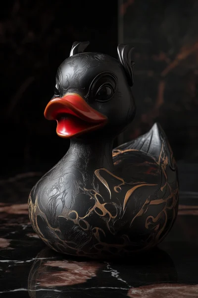 Gothic Rubber Duck