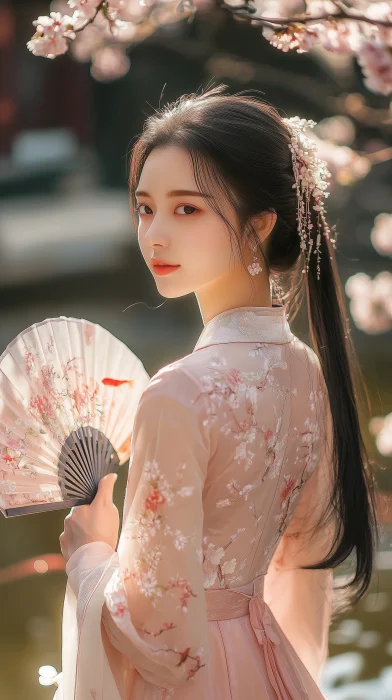 Serene Chinese Beauty