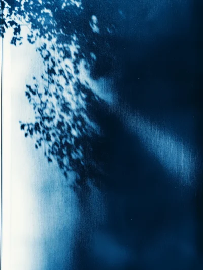 Blue Film Grain