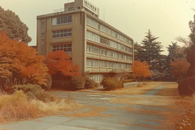 Old Shabby Office Building