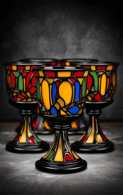 Colorful Goblets