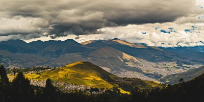 Andes Mountains Panorama