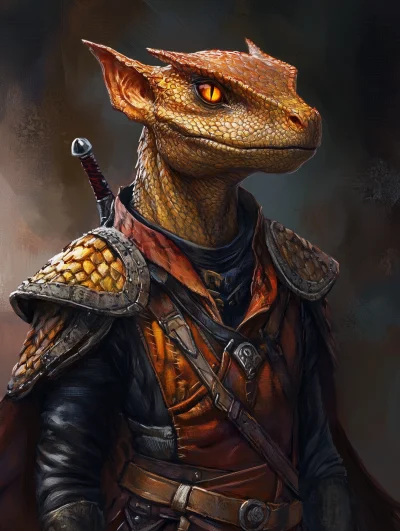 Warlock Kobold Portrait