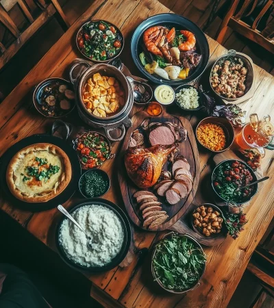 Delicious Table Spread