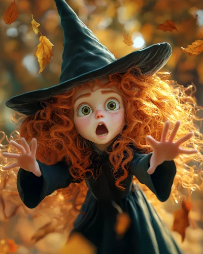 Cute Halloween Witch