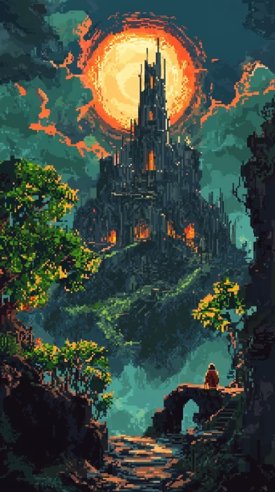 Pixel Art Middle-Earth