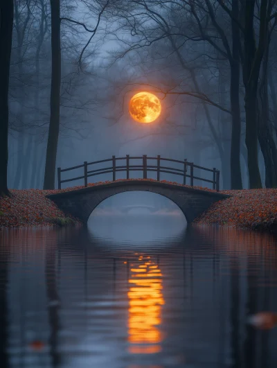 Moonlit Bridge