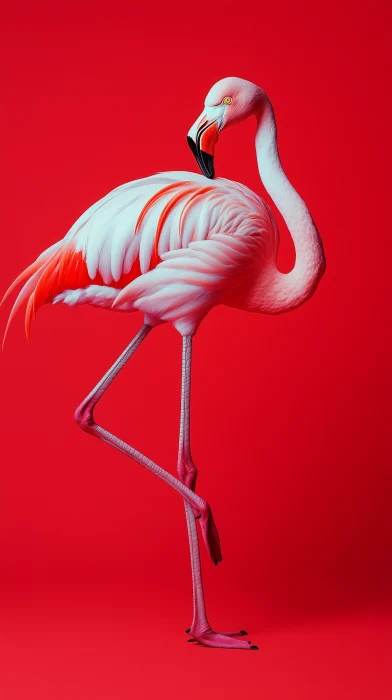 Flamingo on One Leg