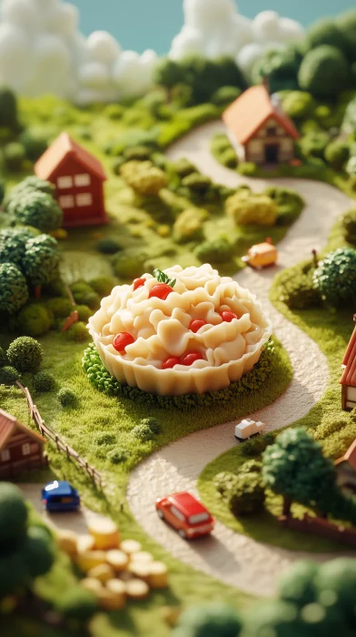 Miniature Clay Countryside