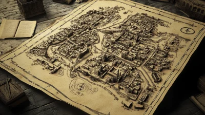 Victorian City Map