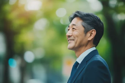 Smiling Middle-Aged Portrait