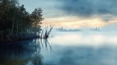 Lake Morning Mist