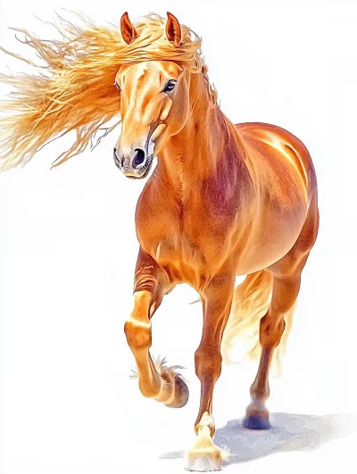 Golden Haflinger Mare