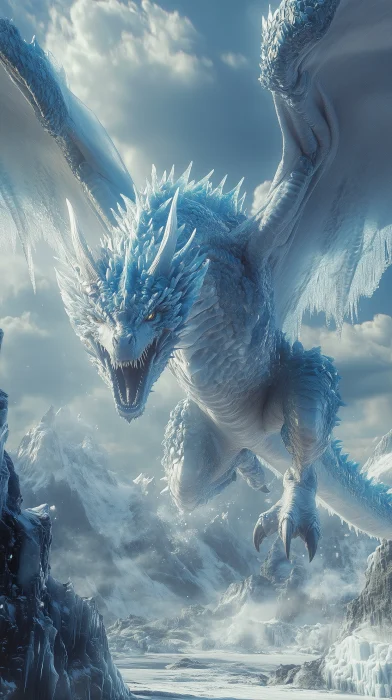 Soaring Ice Dragon