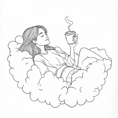 Girl in a Cloud