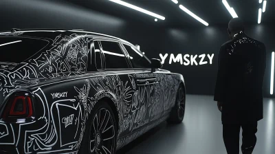 Graffiti Rolls Royce Phantom