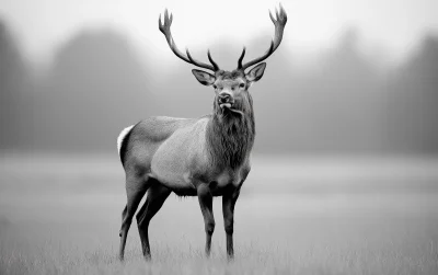 Majestic Red Deer Stag