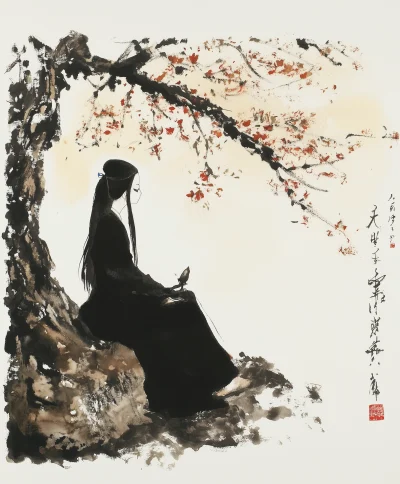 Japanese Ink Painting